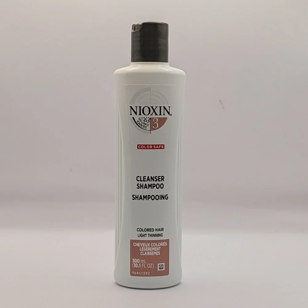 Nioxin Shampoo 3 Cleanser Shampoo For Thinning Hair Color Treated 10.1 Fl  Oz